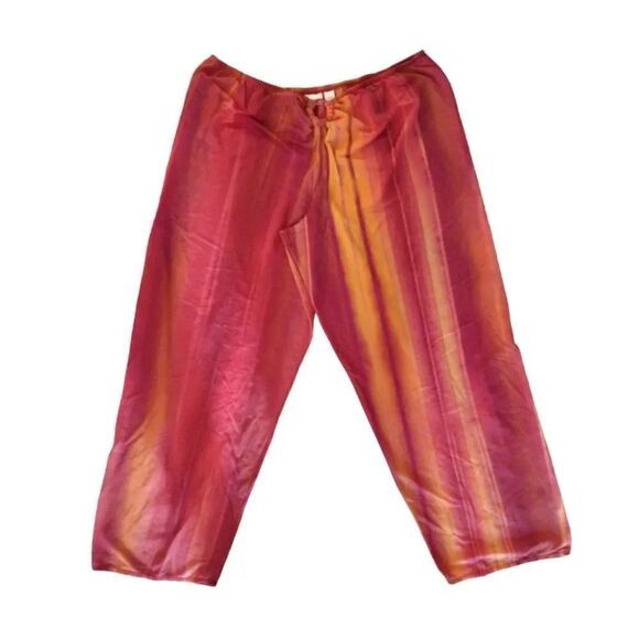 Victoria's Secret VTG 90s Y2K Tropical Tank And Pants Beach RARE Set Large - Picture 5 of 15